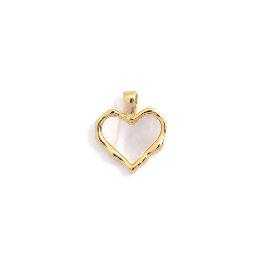 Heart Mother-of-Pearl Charm