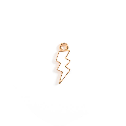 Enamel Lightning Bolt Charm