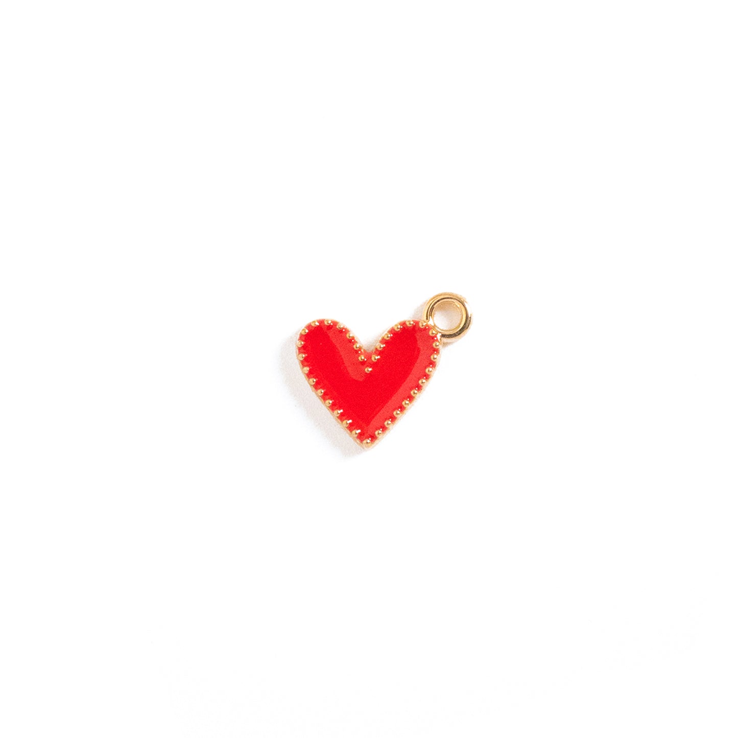 Enamel Heart Charm