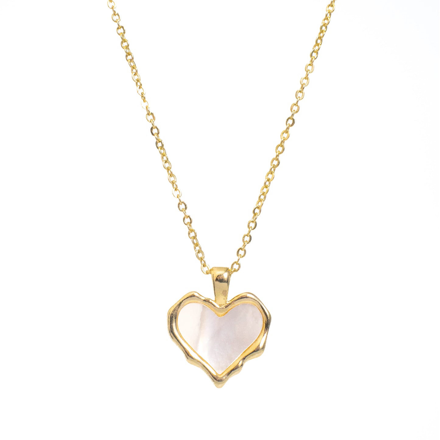 Heart mother-of-pearl Necklace