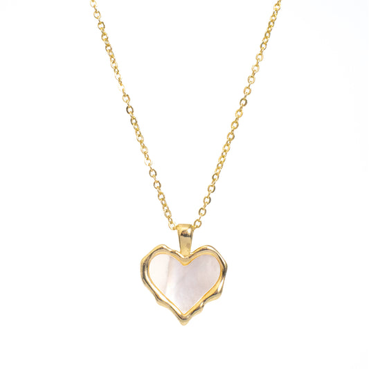 Heart mother-of-pearl Necklace