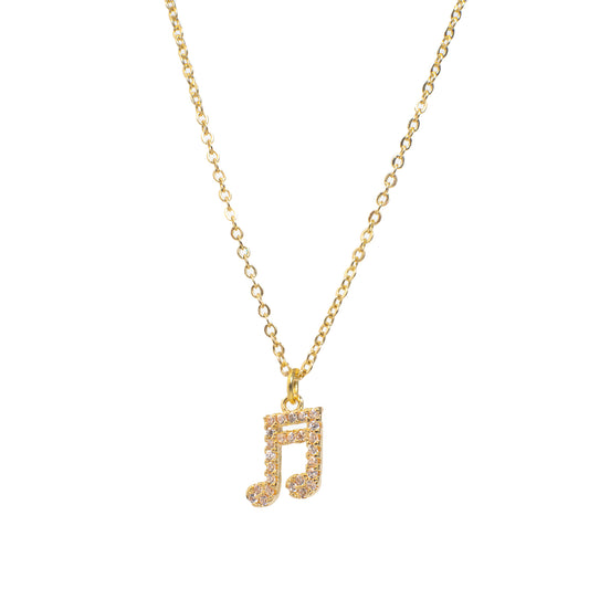 Sixteenth Note Necklace