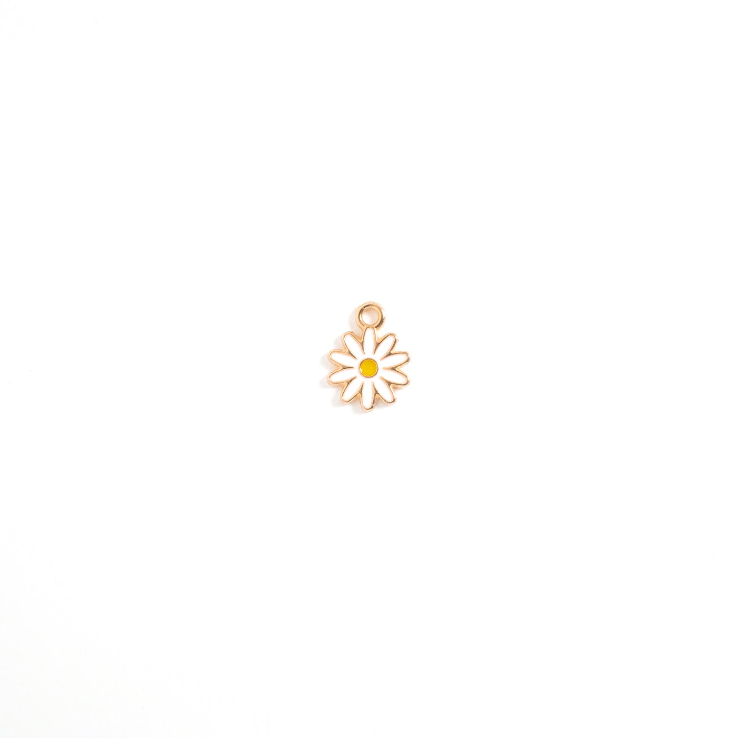 Enamel Mini Daisy Charm