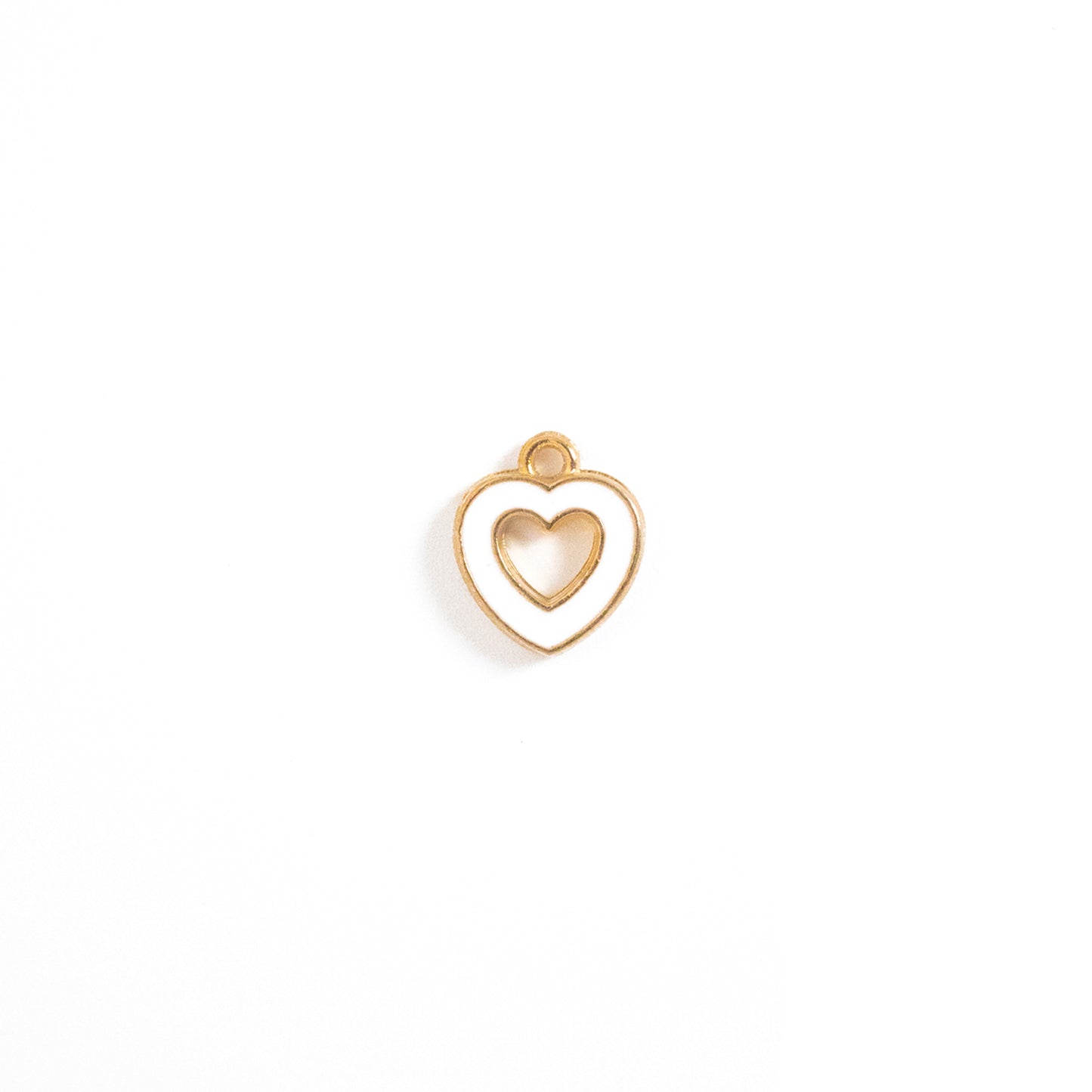 Enamel Mini Heart Charm